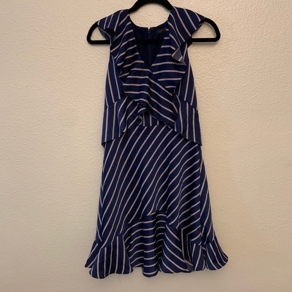 Banana Republic Ruffle Dress Size 2